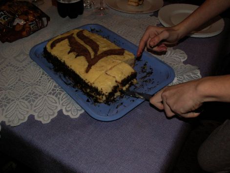 A tortaszelés